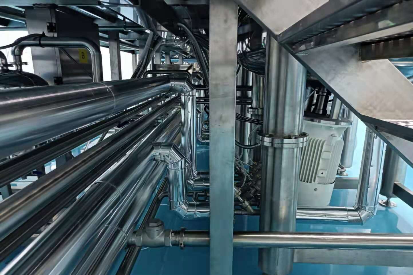skincare manufacturing equipment pipe
